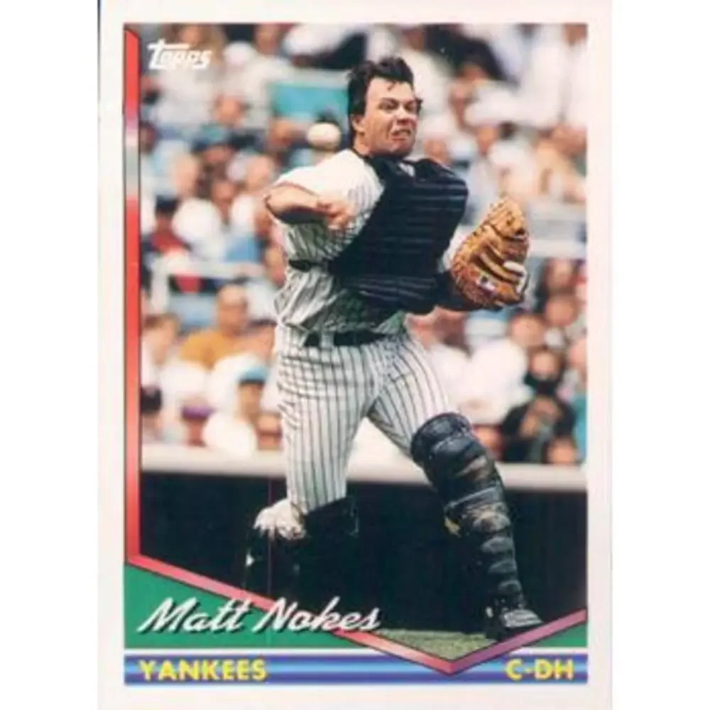 1994 Topps Matt Nokes # 59 New York Yankees